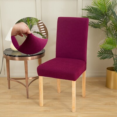 Jacquard maisituuma riidest tooli kate universaalse suurusega odavad toolikatted venivad istmekatted söögitoa kodukaunistamiseks