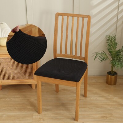 Jacquard maisituuma riidest tooli kate universaalse suurusega odavad toolikatted venivad istmekatted söögitoa kodukaunistamiseks