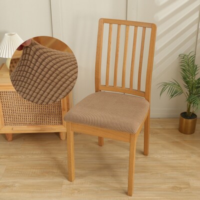 Jacquard maisituuma riidest tooli kate universaalse suurusega odavad toolikatted venivad istmekatted söögitoa kodukaunistamiseks