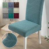 Ζακάρ Κάλυμμα Καρέκλας για Γαμήλιο Δείπνο Τραπεζαρίας Ελαστικό Υδατοαπωθητικό Προστατευτικό Καρέκλας 1/2/4/6 Τεμάχια Κάλυμμα Καρέκλας