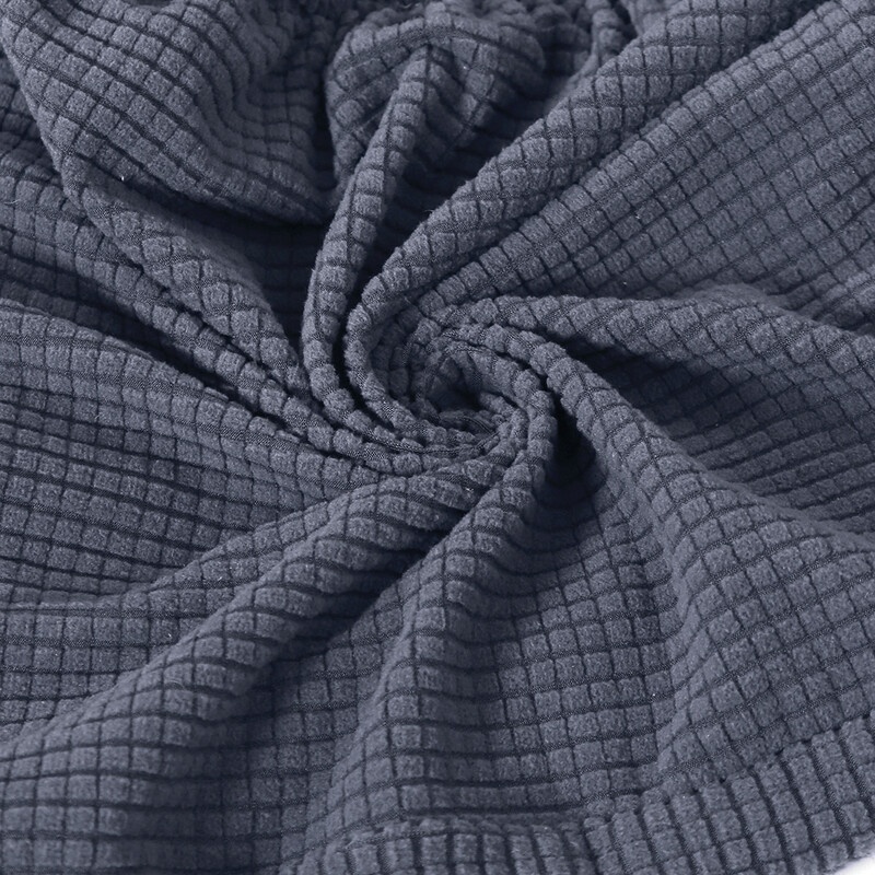 Разтеглива калъфка за трапезарен стол Twill жакардова еластична калъфка за седалка Миеща се калъфка за нормална табуретка за комплект Стая за домашни любимци Декор за дома