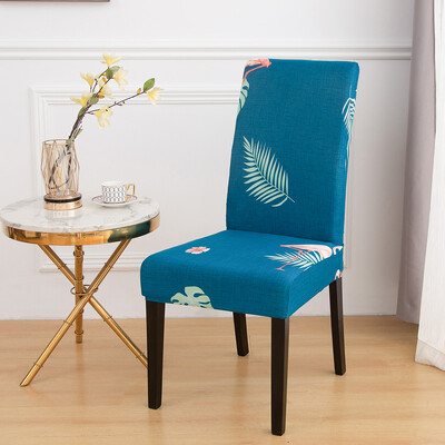 Huse de scaun geometrice 1 buc pentru sufragerie huse de scaun universale elastice pentru bucatarie nunta banchet Housse De Chaise