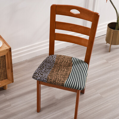 Huse de scaun geometrice 1 buc pentru sufragerie huse de scaun universale elastice pentru bucatarie nunta banchet Housse De Chaise