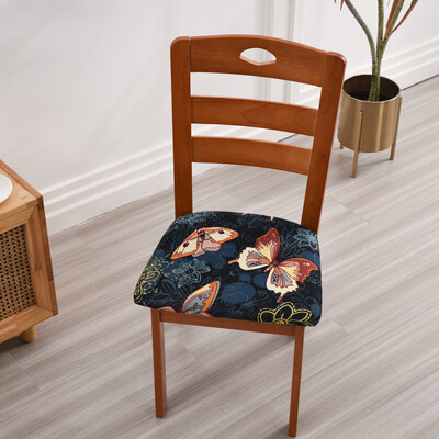 Huse de scaun geometrice 1 buc pentru sufragerie huse de scaun universale elastice pentru bucatarie nunta banchet Housse De Chaise