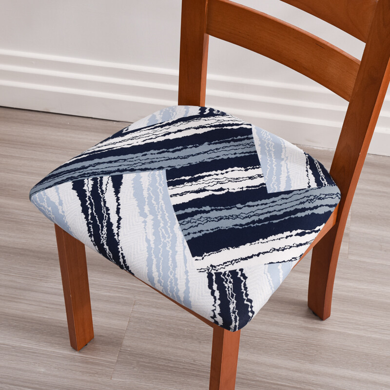 Huse de scaun geometrice 1 buc pentru sufragerie huse de scaun universale elastice pentru bucatarie nunta banchet Housse De Chaise