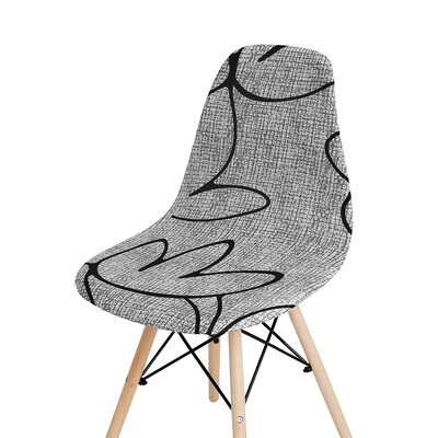 Husă pentru scaun cu carcasă elastică, spandex elastic, husă pentru scaun moale, ieftină, pentru birou, bucătărie, sufragerie, detașabilă