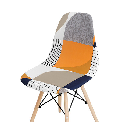 Husă pentru scaun cu carcasă elastică, spandex elastic, husă pentru scaun moale, ieftină, pentru birou, bucătărie, sufragerie, detașabilă