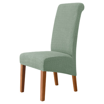 Husă elastică pentru scaune pentru sufragerie, dimensiune universală, elastică, jacquard, pentru scaune de bucătărie, huse pentru banchet de nuntă la hotel