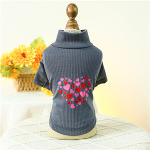 Hanorac tip inimă pentru câini mici și pisici, hanorace, haine pentru animale de companie, primăvară Ziua Îndrăgostiților, dulce, Chihuahua York