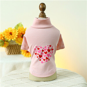 Hanorac tip inimă pentru câini mici și pisici, hanorace, haine pentru animale de companie, primăvară Ziua Îndrăgostiților, dulce, Chihuahua York