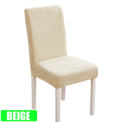 Elastne söögitooli kate Paks Jacquard-spandexist tooli kate söögitoa jaoks libisemisvastane köögi tooli kate 1/4/6/8 tükki