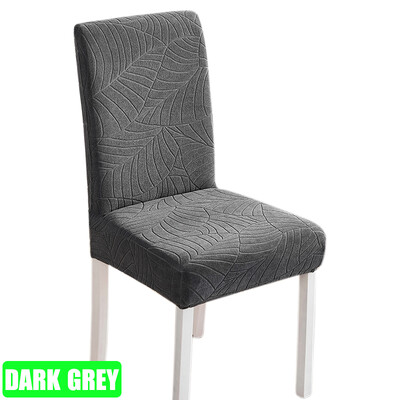 Elastne söögitooli kate Paks Jacquard-spandexist tooli kate söögitoa jaoks libisemisvastane köögi tooli kate 1/4/6/8 tükki