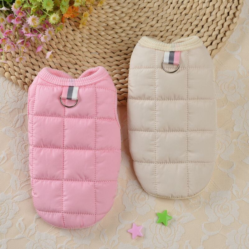 XS-2XL Zimska pamuk za kućne ljubimce za Plišane mačke Odjeća za pse Jesen Zimska odjeća