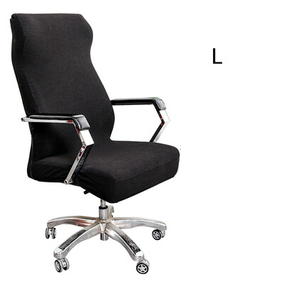 S/M/L Κάλυμμα καρέκλας υπολογιστή γραφείου 11 χρωμάτων Αδιάβροχη, παχιά θήκη καρέκλας Spandex Φιλική προς το δέρμα Πτυσσόμενο ελαστικό αφαιρούμενο κάλυμμα