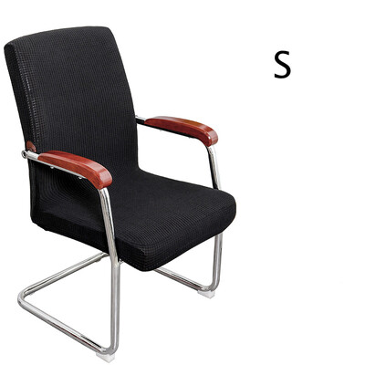 S/M/L Κάλυμμα καρέκλας υπολογιστή γραφείου 11 χρωμάτων Αδιάβροχη, παχιά θήκη καρέκλας Spandex Φιλική προς το δέρμα Πτυσσόμενο ελαστικό αφαιρούμενο κάλυμμα