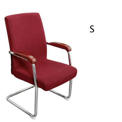 S/M/L Κάλυμμα καρέκλας υπολογιστή γραφείου 11 χρωμάτων Αδιάβροχη, παχιά θήκη καρέκλας Spandex Φιλική προς το δέρμα Πτυσσόμενο ελαστικό αφαιρούμενο κάλυμμα