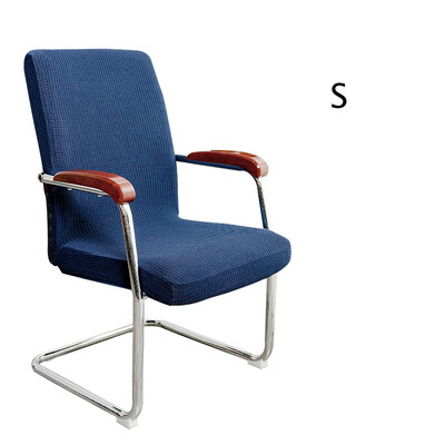 S/M/L Κάλυμμα καρέκλας υπολογιστή γραφείου 11 χρωμάτων Αδιάβροχη, παχιά θήκη καρέκλας Spandex Φιλική προς το δέρμα Πτυσσόμενο ελαστικό αφαιρούμενο κάλυμμα