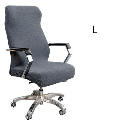 S/M/L Κάλυμμα καρέκλας υπολογιστή γραφείου 11 χρωμάτων Αδιάβροχη, παχιά θήκη καρέκλας Spandex Φιλική προς το δέρμα Πτυσσόμενο ελαστικό αφαιρούμενο κάλυμμα