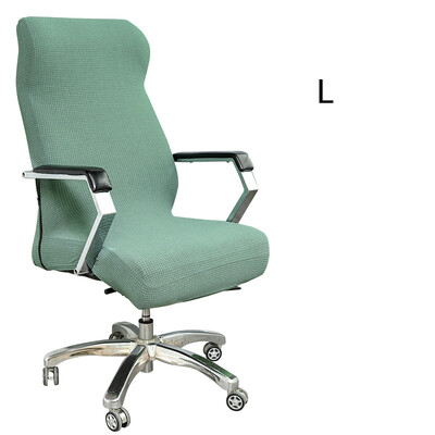 S/M/L Κάλυμμα καρέκλας υπολογιστή γραφείου 11 χρωμάτων Αδιάβροχη, παχιά θήκη καρέκλας Spandex Φιλική προς το δέρμα Πτυσσόμενο ελαστικό αφαιρούμενο κάλυμμα