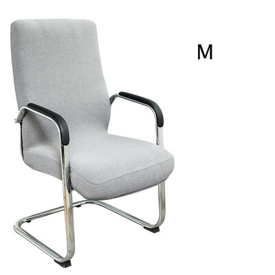 S/M/L Κάλυμμα καρέκλας υπολογιστή γραφείου 11 χρωμάτων Αδιάβροχη, παχιά θήκη καρέκλας Spandex Φιλική προς το δέρμα Πτυσσόμενο ελαστικό αφαιρούμενο κάλυμμα