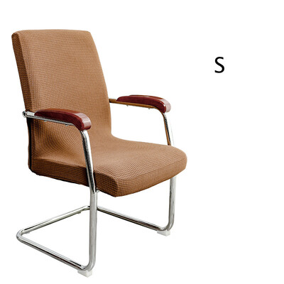 S/M/L Κάλυμμα καρέκλας υπολογιστή γραφείου 11 χρωμάτων Αδιάβροχη, παχιά θήκη καρέκλας Spandex Φιλική προς το δέρμα Πτυσσόμενο ελαστικό αφαιρούμενο κάλυμμα