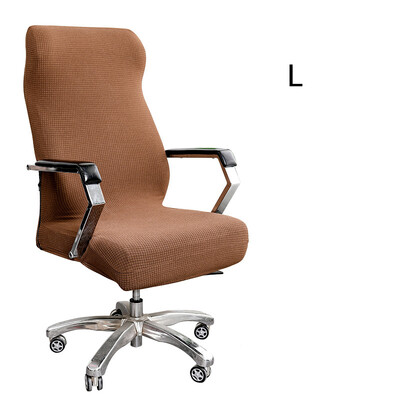 S/M/L Κάλυμμα καρέκλας υπολογιστή γραφείου 11 χρωμάτων Αδιάβροχη, παχιά θήκη καρέκλας Spandex Φιλική προς το δέρμα Πτυσσόμενο ελαστικό αφαιρούμενο κάλυμμα