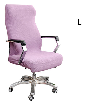 S/M/L Κάλυμμα καρέκλας υπολογιστή γραφείου 11 χρωμάτων Αδιάβροχη, παχιά θήκη καρέκλας Spandex Φιλική προς το δέρμα Πτυσσόμενο ελαστικό αφαιρούμενο κάλυμμα