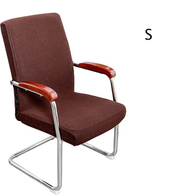 S/M/L Κάλυμμα καρέκλας υπολογιστή γραφείου 11 χρωμάτων Αδιάβροχη, παχιά θήκη καρέκλας Spandex Φιλική προς το δέρμα Πτυσσόμενο ελαστικό αφαιρούμενο κάλυμμα