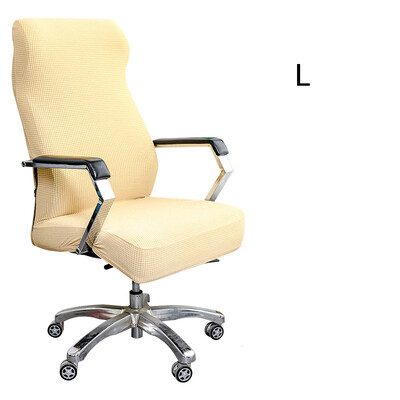 S/M/L Κάλυμμα καρέκλας υπολογιστή γραφείου 11 χρωμάτων Αδιάβροχη, παχιά θήκη καρέκλας Spandex Φιλική προς το δέρμα Πτυσσόμενο ελαστικό αφαιρούμενο κάλυμμα