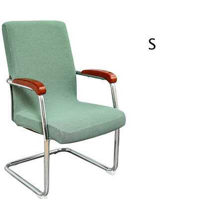 S/M/L Κάλυμμα καρέκλας υπολογιστή γραφείου 11 χρωμάτων Αδιάβροχη, παχιά θήκη καρέκλας Spandex Φιλική προς το δέρμα Πτυσσόμενο ελαστικό αφαιρούμενο κάλυμμα