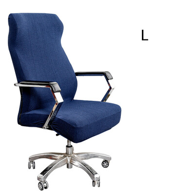 S/M/L Κάλυμμα καρέκλας υπολογιστή γραφείου 11 χρωμάτων Αδιάβροχη, παχιά θήκη καρέκλας Spandex Φιλική προς το δέρμα Πτυσσόμενο ελαστικό αφαιρούμενο κάλυμμα