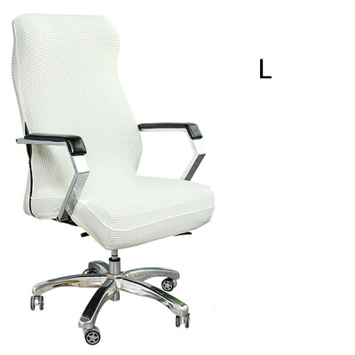 S/M/L Κάλυμμα καρέκλας υπολογιστή γραφείου 11 χρωμάτων Αδιάβροχη, παχιά θήκη καρέκλας Spandex Φιλική προς το δέρμα Πτυσσόμενο ελαστικό αφαιρούμενο κάλυμμα