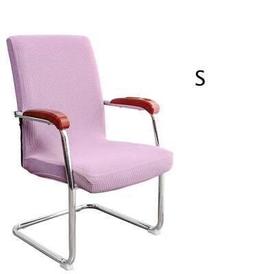 S/M/L Κάλυμμα καρέκλας υπολογιστή γραφείου 11 χρωμάτων Αδιάβροχη, παχιά θήκη καρέκλας Spandex Φιλική προς το δέρμα Πτυσσόμενο ελαστικό αφαιρούμενο κάλυμμα