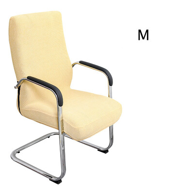 S/M/L Κάλυμμα καρέκλας υπολογιστή γραφείου 11 χρωμάτων Αδιάβροχη, παχιά θήκη καρέκλας Spandex Φιλική προς το δέρμα Πτυσσόμενο ελαστικό αφαιρούμενο κάλυμμα