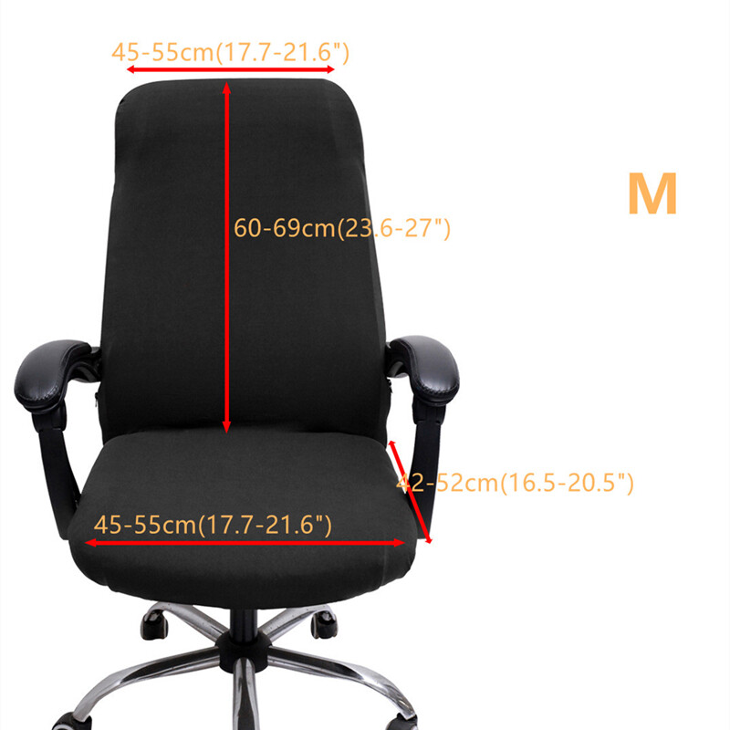Husa scaun braț computer nou stil de imprimare retro cu elasticitate înaltă spandex ML husă scaun pentru birou acasă