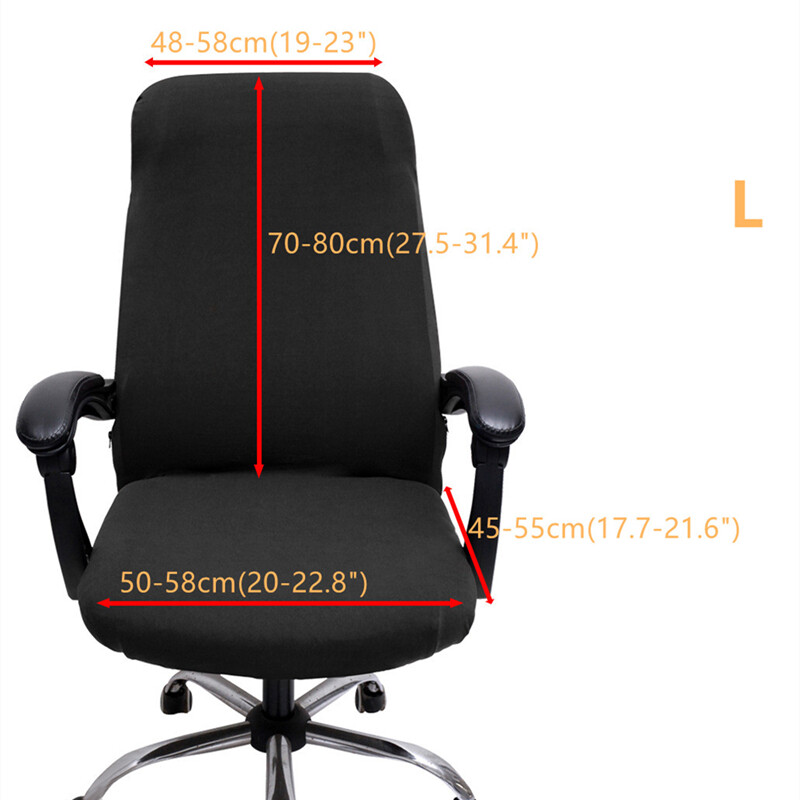 Husa scaun braț computer nou stil de imprimare retro cu elasticitate înaltă spandex ML husă scaun pentru birou acasă