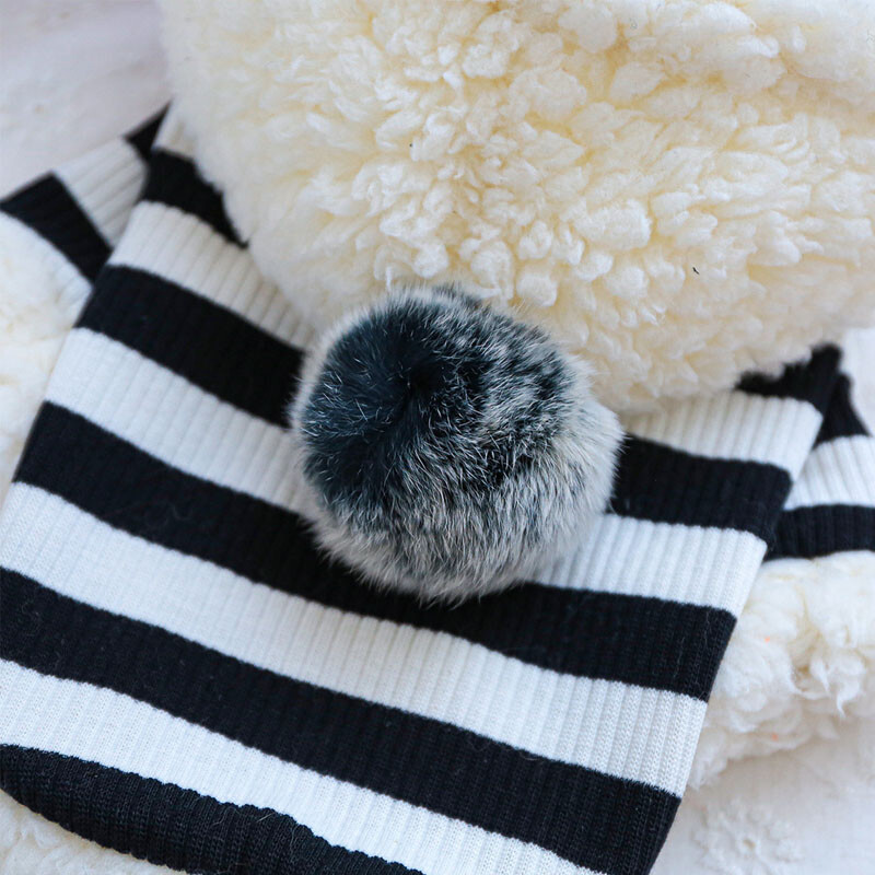 Съблечени дрехи за домашни любимци Зимни топли качулки Дрехи Суичър с качулка Поларени маншети Шапка Зелено черно облекло Облекло за малки кучета XL