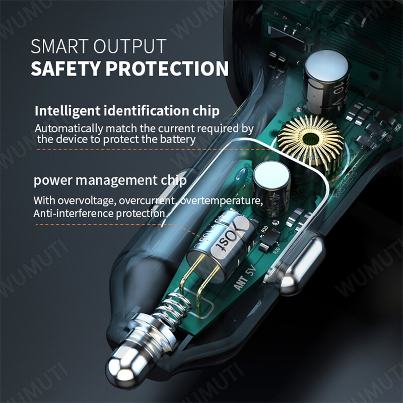 Auto Bluetooth 5.0 FM saatja juhtmeta helivastuvõtja auto MP3-mängija 25W PD kiirlaadimine Apple Type-C pordi laadimiskaabliga