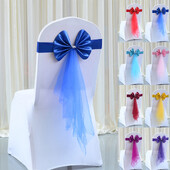 10 buc. caneluri pentru scaune cu noduri benzi pentru scaune pentru nunta, petrecere, banchet, eveniment, nunta, scaun, decorare, textile pentru casa