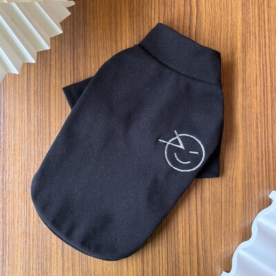 Μασίφ κουκούλα για σκύλους κατοικίδιων ζώων Fleece Ρούχα για σκύλους με ψηλό γιακά κουτάβι Φθινοπωρινά, χειμωνιάτικα ζεστά ρούχα Λούτρινα εσώρουχα σκύλου Chihuahua πουκάμισα για γάτες