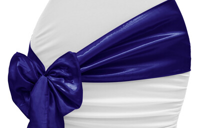 10PCS Vjenčane dekoracije Satenska leptir leptir za stolice za svadbene događaje Banket Dekoracija navlake za blagovaonicu