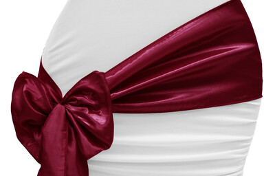 10PCS Vjenčane dekoracije Satenska leptir leptir za stolice za svadbene događaje Banket Dekoracija navlake za blagovaonicu