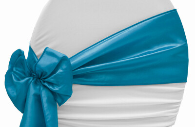 10PCS Vjenčane dekoracije Satenska leptir leptir za stolice za svadbene događaje Banket Dekoracija navlake za blagovaonicu