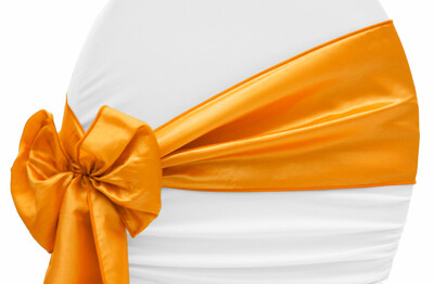 10PCS Vjenčane dekoracije Satenska leptir leptir za stolice za svadbene događaje Banket Dekoracija navlake za blagovaonicu