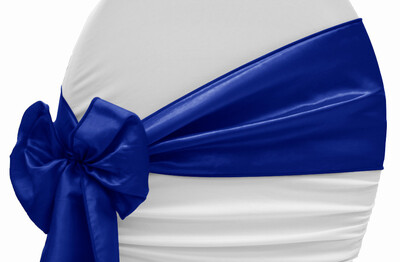 10PCS Vjenčane dekoracije Satenska leptir leptir za stolice za svadbene događaje Banket Dekoracija navlake za blagovaonicu