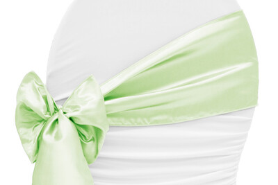 10PCS Vjenčane dekoracije Satenska leptir leptir za stolice za svadbene događaje Banket Dekoracija navlake za blagovaonicu