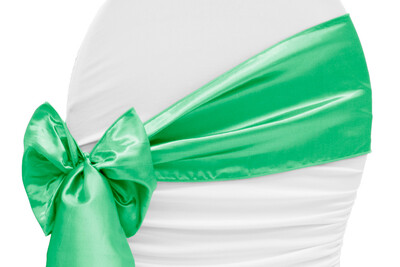 10PCS Vjenčane dekoracije Satenska leptir leptir za stolice za svadbene događaje Banket Dekoracija navlake za blagovaonicu