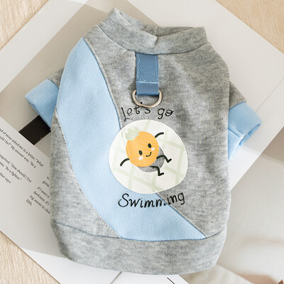 Slatka odjeća za pse Jesenska majica s kapuljačom za pse s modnim printom Puppy Sweatshirt Meka topla majica s kapuljačom za mačke Puloveri za kućne ljubimce Odjeća za pse čivave