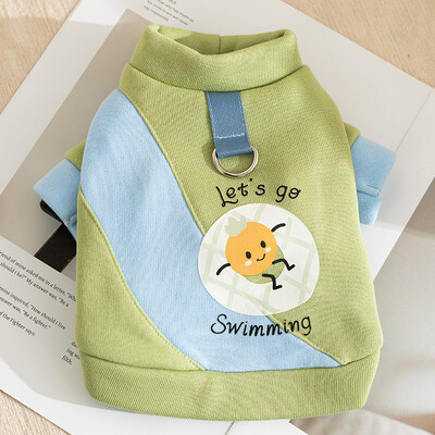 Slatka odjeća za pse Jesenska majica s kapuljačom za pse s modnim printom Puppy Sweatshirt Meka topla majica s kapuljačom za mačke Puloveri za kućne ljubimce Odjeća za pse čivave