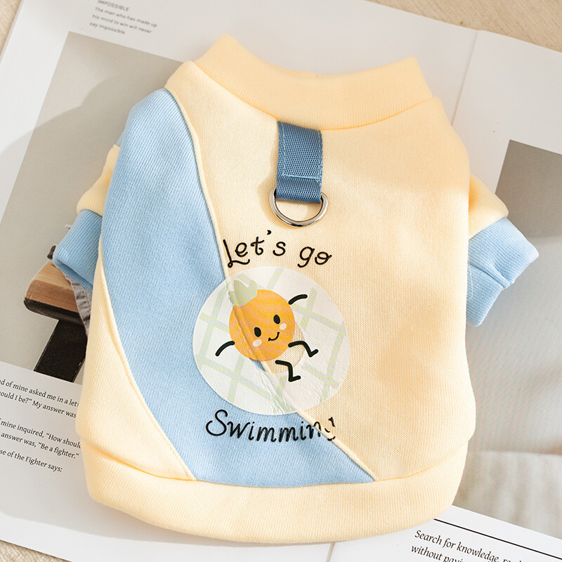 Slatka odjeća za pse Jesenska majica s kapuljačom za pse s modnim printom Puppy Sweatshirt Meka topla majica s kapuljačom za mačke Puloveri za kućne ljubimce Odjeća za pse čivave